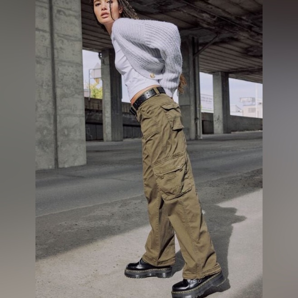 Chicago Low Rise Cargo Pant army green